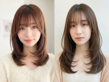 ビビ バイ マグ 岡谷店(bivi by Mag)の写真/【県外からの来店多数】人気サロン“Mag”が飯田エリア進出◆一人一人の骨格や髪質を見極め似合うを提供♪