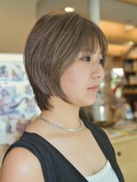 ビュートリアム 鎌倉小町(BEAUTRIUM)&nbsp;ショートウルフ×ハイライトベージュ[渡沼一喜]
