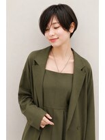 ドロップ(drop) 大人のセンターパートショート