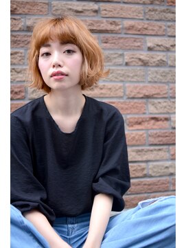 ベター(better) うぶバングのフレンチボブ。