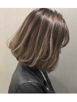 ヘアーデザイン シュシュ(hair design Chou Chou by Yone)&nbsp;☆chouchou☆外国人風ハイライト×ベージュ