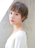 [Ravo]透け感カラー簡単スタイリングショート