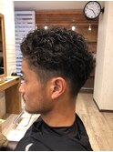 男らしい！ツーブロックパーマ☆