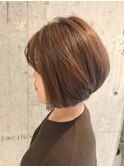 大人ショートボブ