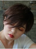 うざバングショート