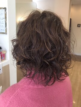 アメイジングヘアー 中沢店(AMAZING HAIR) 【AMAZING HAIR 中沢店/鳥越】ｍedium×ｓpring perm/抜け感