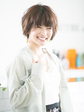 フーガヘアー 元住吉店(FUGA hair) 涼しげゆるふわショート20代30代40代50代