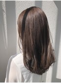 ラベンダーとベージュ