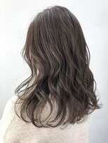 アイティー バイ アルバム 中野店(IT by ALBUM) グレージュロング_ウェーブパーマフォギーベージュ_ba290621