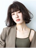 【tetote天王寺/阿倍野】#ココアブラウン#大人かわいい#大人前髪