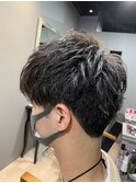 刈り上げマッシュショート