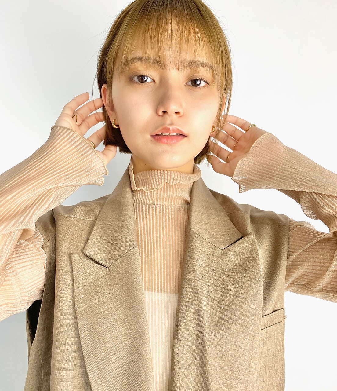 【STAYSHE】カット＋ミルボン3STEPスムーストリートメント\7,950