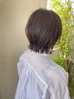 リィベ(Liibe)&nbsp;guest snap 透明感グレージュ×ソフトウルフ