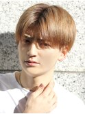 刈り上げナチュラルセンターパート センター分け