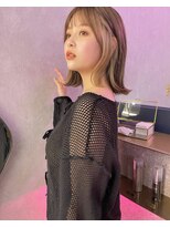 ロンド レア 天神大名店(Lond Le’a)&nbsp;ダブルカラー/インナーカラー/イヤリングカラー/ミルクティ