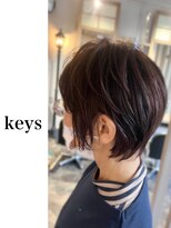 キーズ 川越 本川越(keys) 立体感のあるナチュラルショート