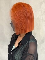 アルバム 渋谷パルコ(ALBUM) オレンジボブ_ピンクブラウン切りっぱなしボブ_ba398962