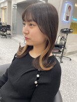 ロンド マーレ 天神大名店(Lond mare) チェリーブラウン/フェミニン/ダークアッシュ/束感/髪質改善