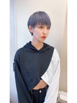 ジジ 代々木(Gigi) [代々木]ナチュラルピンクスイートAラインの甘辛ショートボブ