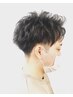 メンズカット＋クレンジングシャンプー＋眉カット　【￥4300】