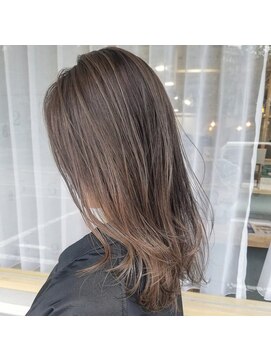 メルク(merc.) バレイヤージュ×3Dカラー【merc.松下】