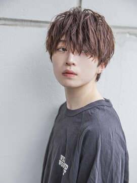 アイヴィ 表参道(IVY) 小久保Style☆波巻きハイライト束感ツーブロックマッシュパーマ