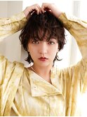 ウルフカット×フレンチカジュアル