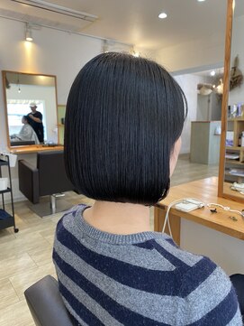 キャバノン(CABANON) まとまるボブスタイルへ