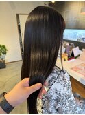 縮毛矯正/髪質改善/酸性ストレート/倉敷暗めカラー/髪質改善倉敷