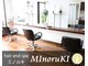 ヘア アンド スパ ミノルキ(hair and spa MInoruKI)の写真