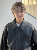 韓国メンズヘア センターパート カルマパーマ