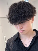 リップス 栄(LIPPS)&nbsp;ー波巻きスパイラルパーマーツイストスパイラルーマッシュー