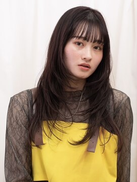 ピークアブー アヴェダ アトレ恵比寿(PEEK-A-BOO AVEDA) 大人可愛い レイヤーロング 顔まわりレイヤー 毛先ワンカール