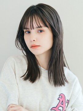 ミンクス渋谷スマートサロン(MINX shibuya smart salon) 切りっぱなしボブ エアリーロング 美髪 ピンクブラウン