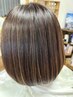 【サラサラ髪へ】美ツヤダメージレスカラー+カット+クイックTR