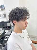 ネクスト 静岡店(NEXT)&nbsp;MEN'S HAIR カルマパーマ ダークアッシュ ニュアンスパーマ