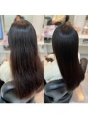 【ONE HAIR】ONEHAIR式艶髪特化縮毛矯正☆