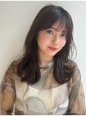 髪質改善＊黒髪オリーブグレージュ＊美髪【Zina天王寺】