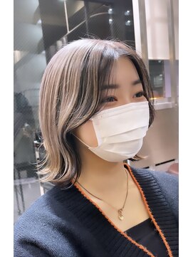 トレンドカラー！逆フェイスフレーミング