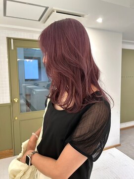 エミィ(emme) エアリーミディ20代30代髪質改善ハイライトブリーチカット立川