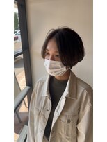 スーリール 高城店(Sourire) ハンサムショート/sourire高城/ショート/前下がりボブ/ボブ
