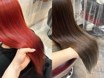 オレンジポップ 検見川浜南口店(ORANGE POP)の写真/イルミナカラー取扱い◎透明感×艶感のある韓国風カラーも叶う♪[検見川浜駅/ダブルカラー/韓国/学割U24]