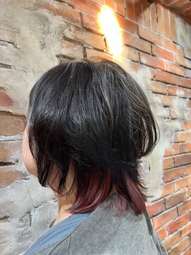 ヘアメイク エンデュー(hair make EnDeux) マッシュウルフ