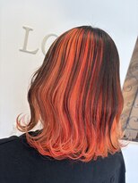 ラビスモア(Lovis moa)&nbsp;魅力倍増カール/セミディ/シアーカラー/ダークアッシュ/姫カット