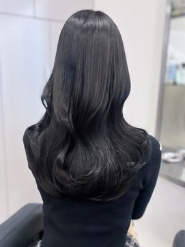 ベレーザシェルト(Beleza scelto) 11264髪質改善黒髪アッシュブラックワインレッド艶髪韓国風巻き