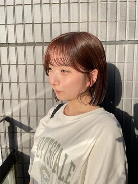 アオ(AO。) 内巻きボブ/内に納まるボブ/切りっぱなしボブ/ベルボブ/横浜