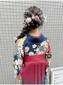 サイド編みおろし