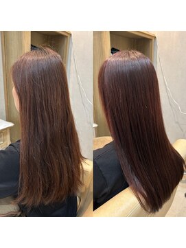 髪質改善カラーエステ