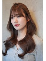 ラベル 渋谷(LAVEL)&nbsp;大人上品韓国ヘア■ざくざくレイヤーカット/似合わせカット