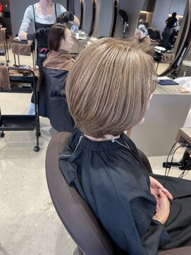 ショコララテ 【脱白髪染め】ミルクティーベージュ